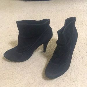 Bakers black boot heels